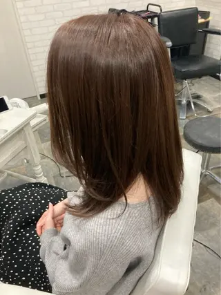 ミディアム The Apartment of Solon Citta 船橋609所属・髪質改善/縮毛矯正/ 美髪/個室/ハラのヘアスタイル