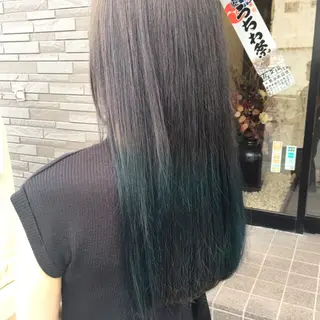 ロング カラー 4-rest garden （フォーレストガーデン）所属・金井 直樹のヘアスタイル