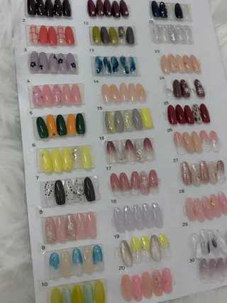 ミディアム nail&eyelashsalon atelier fam上本町店所属・アトリエ FAMのネイルデザイン