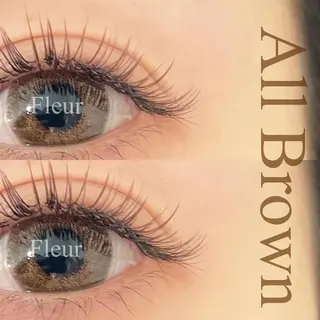 マツエク・マツパ Fleur フルールのマツエク・マツパデザイン