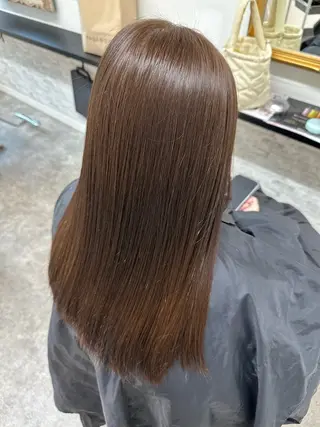 ロング カラー ✂️無料カットモデル ✂️佐々木悠月のヘアスタイル