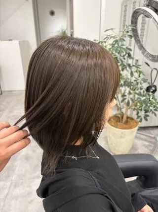 ミディアム カラー ヘアアレンジ 💝似合わせカット& カラーUruna💝のヘアスタイル