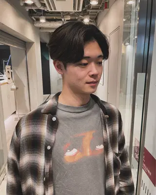 メンズ 内山 湧勝/ショート パーマ特化美容師のヘアスタイル