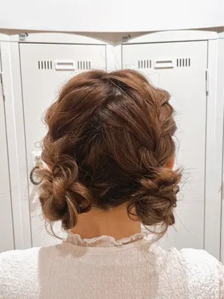 ヘアアレンジ 透明感カラー🫧/ アレンジ/ayanoのヘアスタイル