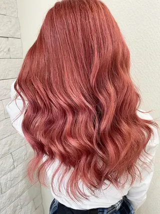 カラー 名古屋のピンク好き かずくん🦩のヘアスタイル