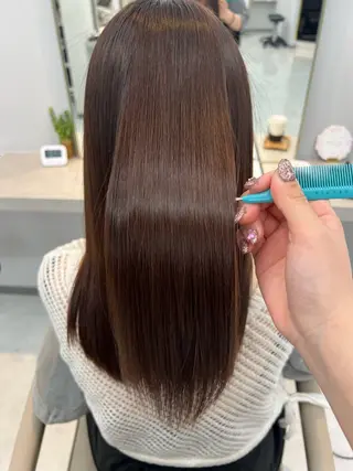 ロング 🫧艶髪矯正🫧 伊原修子のヘアスタイル