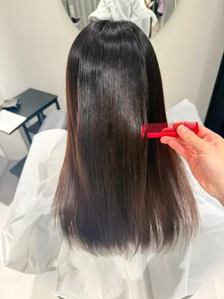 ロング カラー 宮澤弘一／大宮 ／髪質改善/ショートのヘアスタイル