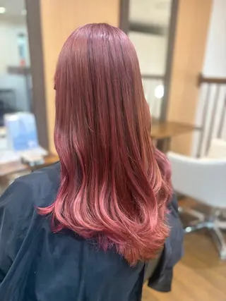 ロング MOLLASALON 浅香山店所属・MOLLA 辻のヘアスタイル