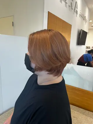 ショート 平間 稔希のヘアスタイル
