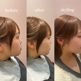 ミディアム 🌿寄り添い型美容師 🌿yuiのヘアスタイル