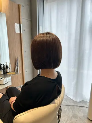 ショート 艶感/ナチュラル 🌿マアヤのヘアスタイル