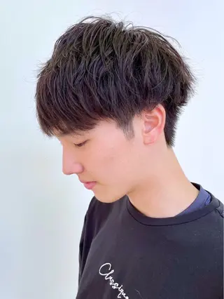パーマ メンズ メンズ特化美容師 ‪✂︎‬ ユージのヘアスタイル