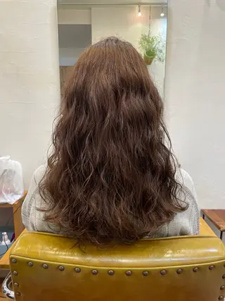 セミロング パーマ 三鷹/メンズヘア/ メンズパーマ/トナミのヘアスタイル