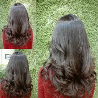 ロング カラー パーマ ヘアアレンジ メンズ キッズ ネイル マツエク・マツパ Beauty&Relaxation MEGUMI所属・MEGUMI megumiのヘアスタイル