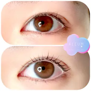 マツエク・マツパ 🌈ALEUM.🌈 アルムのマツエク・マツパデザイン