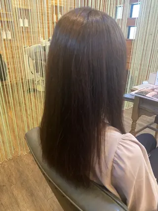 セミロング カラー MO-KU一宮店所属・🥀HARUKA 🥀のヘアスタイル
