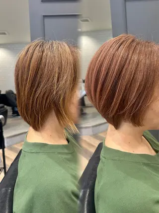 ショート こくぶん ひよりのヘアスタイル