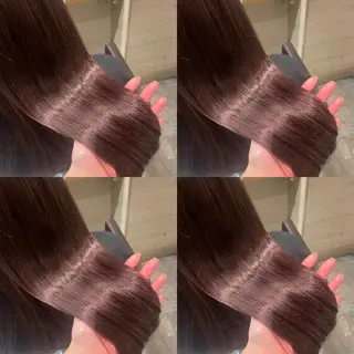 ミディアム カラー GO TODAY SHAiRE SALON 新宿店所属・Minami. 🩵 再現性特化ヘアのヘアスタイル