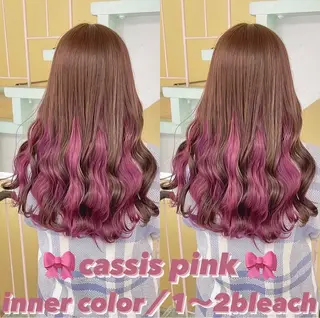カラー 渋谷:インナーカラー ／🍒エリカ🍒のヘアスタイル