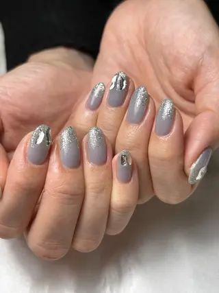 ネイル mofie🤍ユミ/ 恵比寿/パラジェルのネイルデザイン