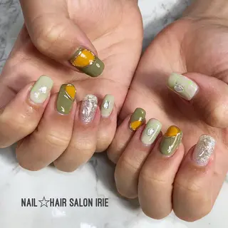 ネイル Hair salon Irie所属・與儀 知佳のネイルデザイン