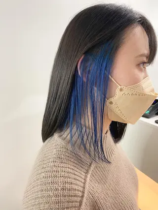 ミディアム 銀座/髪質改善カラー 酸性ストレート🍎のヘアスタイル