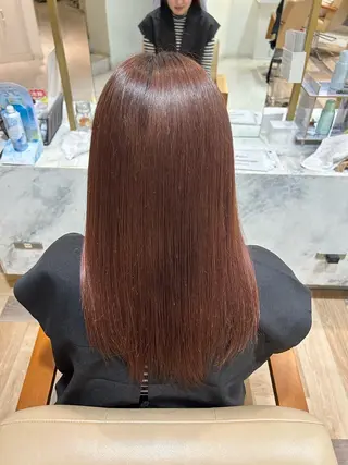 セミロング ヘアメイクwill野田阪神店所属・石井 悠のヘアスタイル