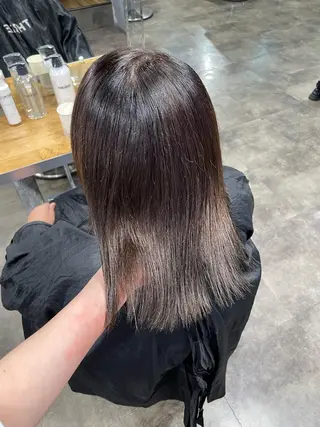 カラー 🤍ベージュ/透明感 韓国ヘア/まりん🤍のヘアスタイル