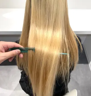 ミディアム カラー 髪質改善水素TR× レイヤーカット/熊澤のヘアスタイル