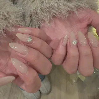 ネイル 韓国ワンホンネイル 🐈‍⬛natsuのネイルデザイン