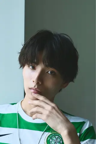 ショート メンズ December/jingumae所属・ブリーチ・パーマ モデル募集うえちりくのヘアスタイル