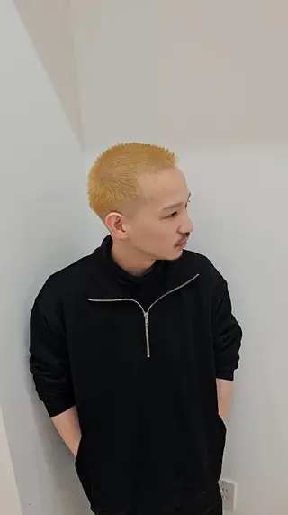 ショート 林慶吾/ショートボブ /デザインカラーのヘアスタイル