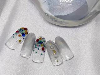 ネイル ネイリストUSUI♡ パラジェルフィルインのネイルデザイン