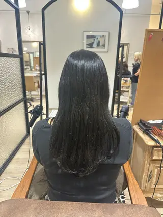 セミロング 【本陣駅】 🍒坂部智恵里🍒のヘアスタイル