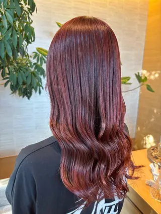 カラー 加藤 礼奈のヘアスタイル