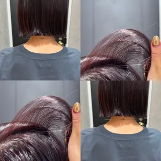 ショート カラー ayaka/暖色 /ニュアンスボブのヘアスタイル