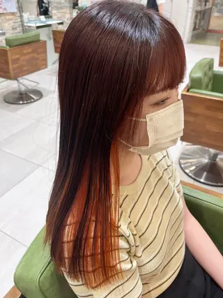 ロング カラー 高橋友里亜 /フリーランスのヘアスタイル