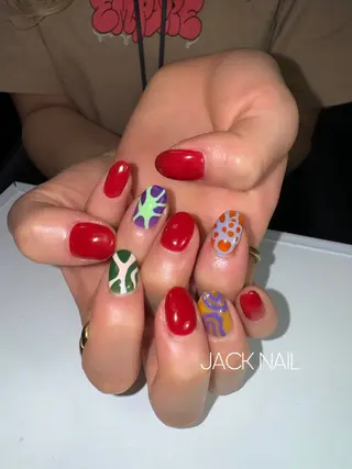 ネイル JACK NAIL 💜Ayakaのネイルデザイン