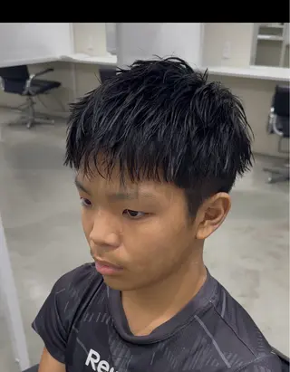 パーマ メンズ 加藤 拓海のヘアスタイル