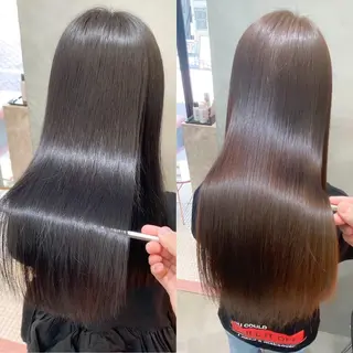 ロング カラー 池袋/似合わせ/縮毛 髪質改善【ugen】のヘアスタイル