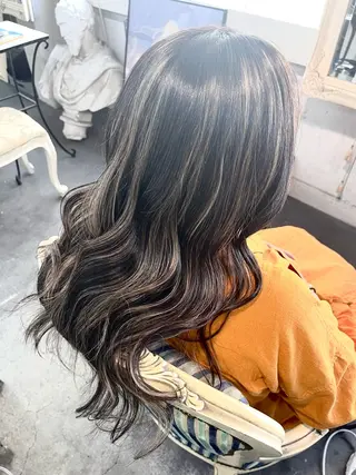 カラー sena 西大分Marianaのヘアスタイル