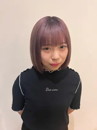 カラー 平間 稔希のヘアスタイル