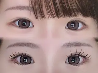 マツエク・マツパ 岡本 蒼奈のマツエク・マツパデザイン