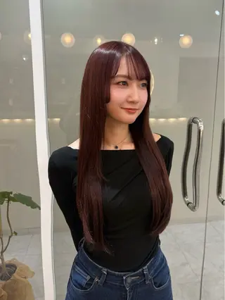 ロング カラー Maki マキのヘアスタイル