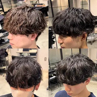 パーマ メンズ メンズカット/柏/韓 国/メンズパーマ航太のヘアスタイル