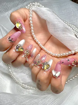 ロング ネイル 美愈所属・美愈 miyuのネイルデザイン