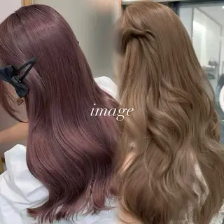 カラー 志村 奈々のヘアスタイル