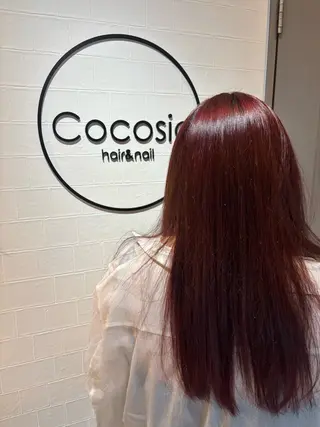 カラー cocosia 池内のヘアスタイル