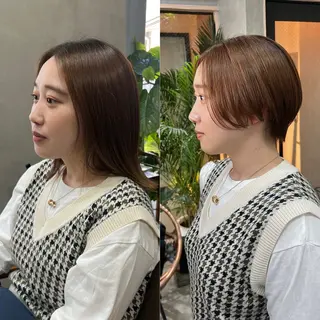 ショート U-fuショート 伊藤拓海のヘアスタイル