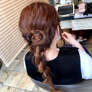 ヘアアレンジ 即モテ×メンズヘア/ 表参道/MOMONEのヘアスタイル